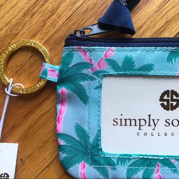 NWT • Simply Southern • Palms Key ID Pouch - Picture 4 of 8